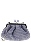 Wochenende Max Mara Palmas Raffia Effect Gebäckbeutel