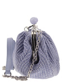 Wochenende Max Mara Palmas Raffia Effect Gebäckbeutel