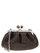 Weekend Max Mara Palmas Raffia Effect Pastry Bag