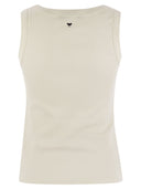 Weekend Max Mara Multic Ribbed Cotton Yarn Top
