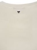 Weekend Max Mara Multic Ribbed Cotton Yarn Top
