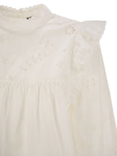 Weekend Max Mara Taddeo Cotton Poplin And Jersey Top