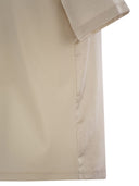 Weekend Max Mara Amburgo Satin And Jersey T Shirt