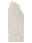 Weekend Max Mara Multia T Shirt In Organic Cotton Jersey
