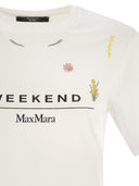 Helg Max Mara Olga Cotton T -skjorte