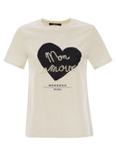 Weekend Max Mara Vello Cotton Jersey T Shirt With Print