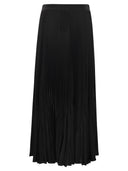 Max Mara Studio Timoteo Sablé Falda de Georgette plisada