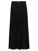 Max Mara Studio Timoteo Sablé Falda de Georgette plisada