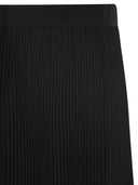 Max Mara Studio Timoteo Sablé Falda de Georgette plisada