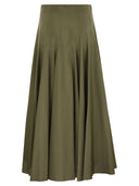 Max Mara Studio Oxiria Cotton Full Skirt