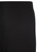 Pantaloni a flusso di max Mara Studio Ieti in Envers Satin