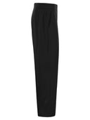 Pantaloni di miscela per viscosi di max mara studio romagna