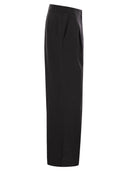 Max Mara Studio Dazzy Ramie Gauze Trousers