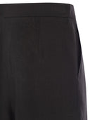 Max Mara Studio Dazzy Ramie Gauze Trousers