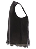 Max Mara Studio Efeso Ramie Cloth Top