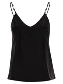 Max Mara Studio Afelio Petticoat Top in Envers Satin