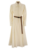 Max Mara Studio Dancing Cotton Chemise Dress