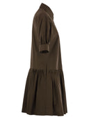 Max Mara Studio Caronte Poplin Chemisier Dress
