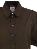 Max Mara Studio Caronte Poplin Chemisier Dress