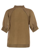 Max Mara Studio Orvieto Ramie Gauze Blouse