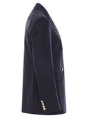 Max Mara Studio Lerici Double Breasted Jersey Blazer