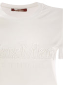 Max Mara Studio gewann Jersey T -Shirt mit Logo