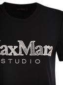 Max Mara Studio Won Jersey T Shirt With Logo