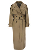 Max Mara The Cube Otello Drip Proof Cotton Over Trench Coat