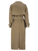 Max Mara The Cube Otello Drip Proof Cotton Over Trench Coat