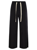 S Max Mara Argento Popliner Kordelstringhose