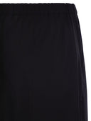 S Max Mara Argento Popliner Kordelstringhose