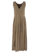 S Max Mara Moira Poplin Sleeveless Dress