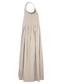 S Max Mara Moira Abito senza maniche poplin