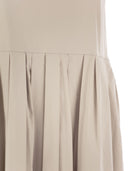 S Max Mara Moira Abito senza maniche poplin