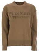 S Max Mara Veronica Wool And Cashmere Crew Neck Sweater