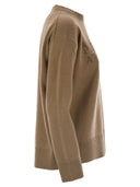 S Max Mara Veronica Wool And Cashmere Crew Neck Sweater