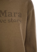 S Max Mara Veronica Wool And Cashmere Crew Neck Sweater