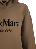 S Max Mara Felpa Jersey Sweatshirt With Logo