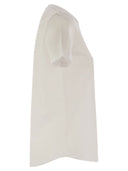 S Max Mara Reno Crew Neck Cotton T Shirt