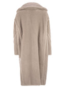 Maxmara Tedgirl Teddy Bear Icon Coat In Alpaca And Wool