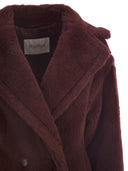 Maxmara Tedgirl Teddy Bear Icon Coat In Alpaca And Wool