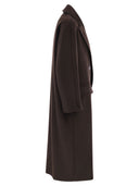 Maxmara Angus Men's Oversized Coat In Cashmere, Alpaca And Wool