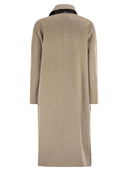 Maxmara Angus Men's Oversized Coat In Cashmere, Alpaca And Wool