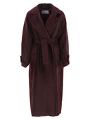 Maxmara albata1234羊驼和羊毛的长外套