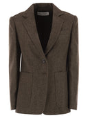 Maxmara Bermuda1234 Wool Tweed Jacket
