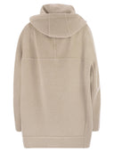 Maxmara Gradi Double Layered Pure Cashmere Sweatshirt Coat