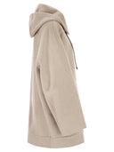 Maxmara Gradi Double Layered Pure Cashmere Sweatshirt Coat