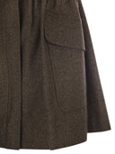 Maxmara Bernini1234 Short Wool Skirt