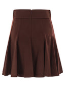 Maxmara Brava1234 Camel Drape Mini Skirt