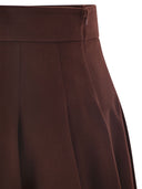 Maxmara Brava1234 Camel Drape Mini Skirt